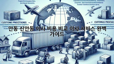 안동 신안동 이사 비용 비교: 이사 서비스 완벽 가이드